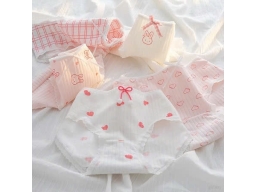 QUẦN TIM HỒNG  756-  LỐC 5 CÁI